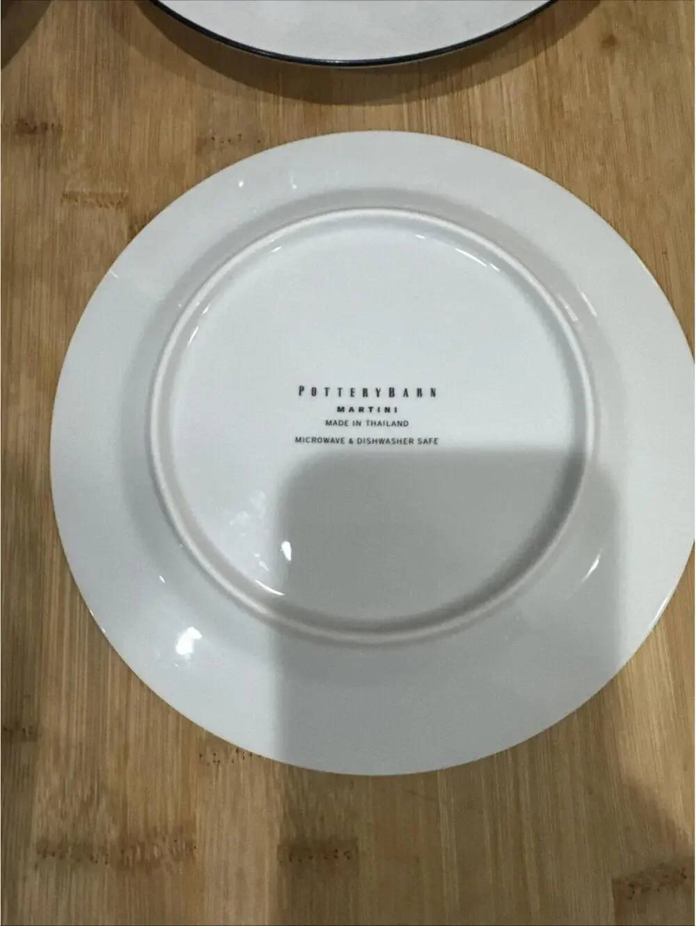 4 Pottery Barn martini plate set of four  Cocktails Party, dessert, cake *